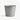 Garnier Round Ribbed Tin Planter | 29cm