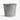 Garnier Round Ribbed Tin Planter | 34cm
