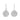 Murkani Halcyon Earrings | Silver