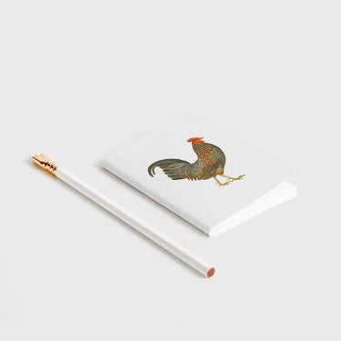 Father Rabbit B7 Pocket Notebook | Rooster