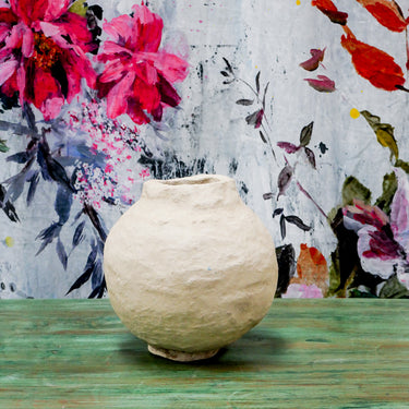 Paper Mache Vase | Daisy