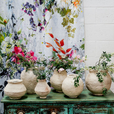Paper Mache Vase | Wintersweet