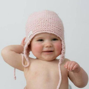 Weebits Chunky Knit Hat | Soft Pink