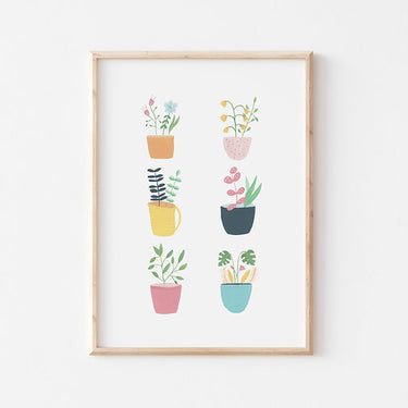 Edenwilde Art Print | Pot Plants