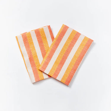 Bonnie and Neil Napkin | Florence Stripe Red