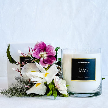 Maraca Luxury Candle | Fleur D'Iris