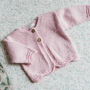 Weebits Milly Cardigan | Soft Pink