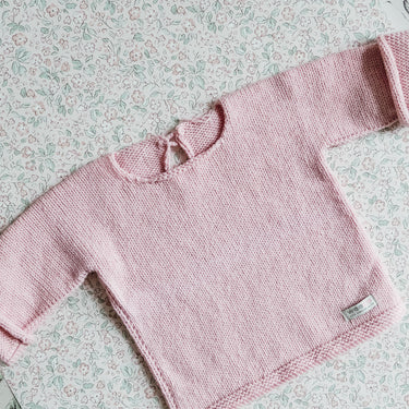 Weebits Slouchy Sweater | Soft Pink