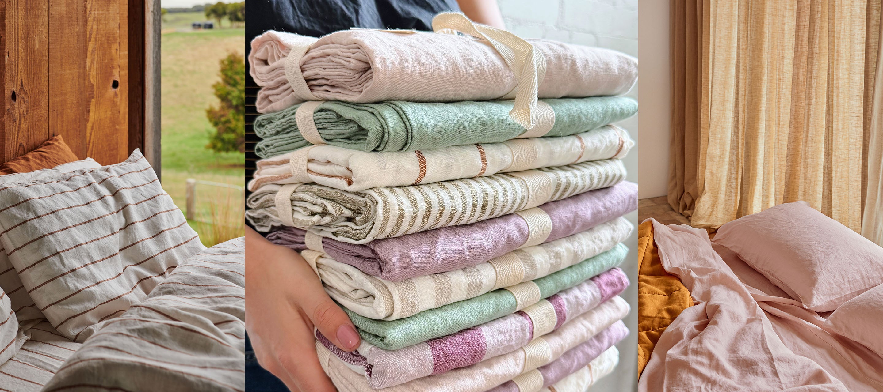 Carlotta + Gee Bedlinen | Linen Bedding | Small Acorns NZ | Buy Online ...