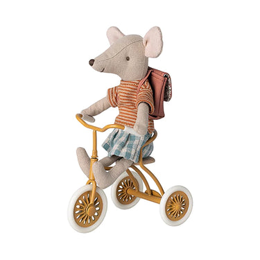 Maileg Mouse Abri à Tricycle | Ochre