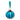 Pip Studio Glass Ornament | Blue Stripes 7.5cm