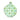 Bonnie and Neil Round Pot Holder | Shell Check Mint