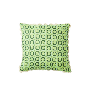 Bonnie and Neil Cushion | Tiny Aster Green