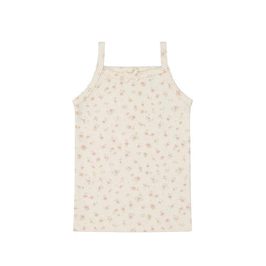 Jamie Kay | Organic Cotton Singlet | Goldie Egret