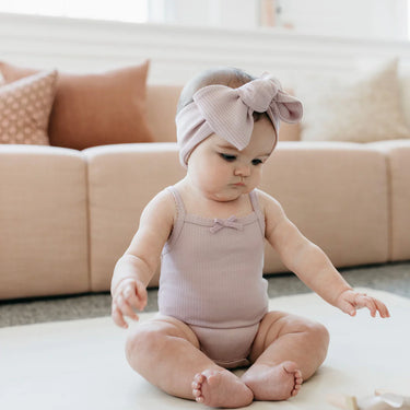 Jamie Kay | Organic Cotton Modal Singlet Bodysuit | Blossom