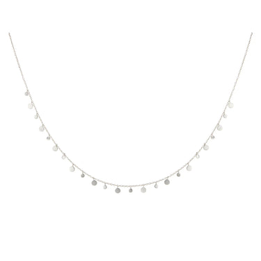 Murkani Coin Choker Necklace | Silver