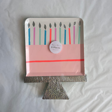 Meri Meri Plates | Birthday Cake
