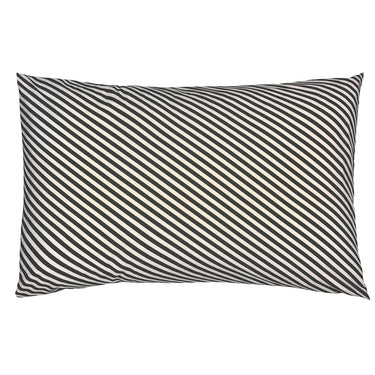 Castle Pillowcase | Licorice Stripe