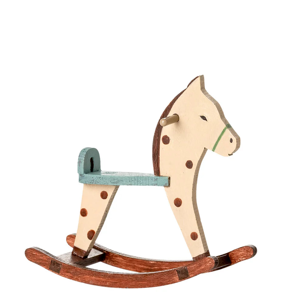 Maileg Mini Rocking Horse Spotty | Buy Online | Small Acorns NZ