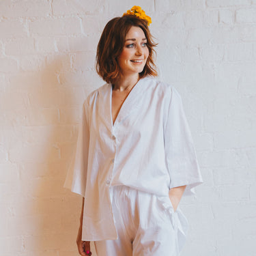 Small Acorns x Abbey Geerling Pyjamas - Lily Shirt Set