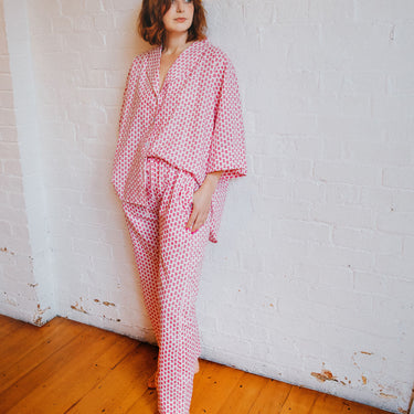 Small Acorns x Abbey Geerling Pyjamas - Marigold Shirt Set