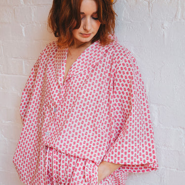 Small Acorns x Abbey Geerling Pyjamas - Marigold Shirt Set