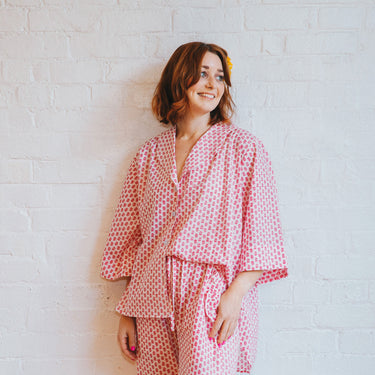 Small Acorns x Abbey Geerling Pyjamas - Marigold Shirt Set