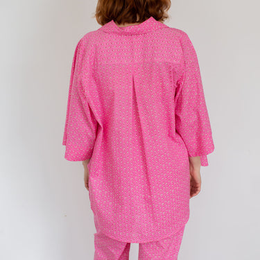 Small Acorns x Abbey Geerling Pyjamas - Pink Marigold Shirt Set