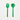 Bonnie and Neil | Emerald Enamel Salad Servers