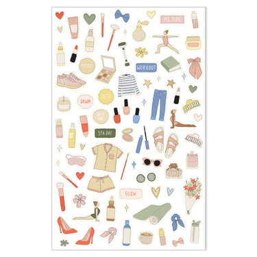 Emma Kate Co | Illustrated Sticker Sheet Set | Daily Life