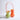 Ben David by KAS | Toronto Small Glass Vase | Orange