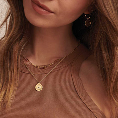 Murkani Love and Enlighten Necklace | Gold