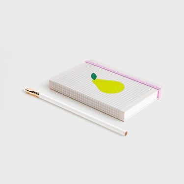 Lettuce Hardcover Notebook | Pear Grid
