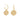 Murkani Small Hoop Earrings | Gold