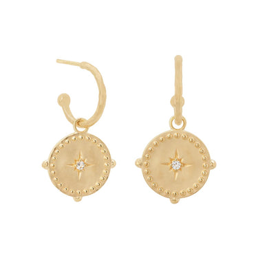 Murkani Small Hoop Earrings | Gold