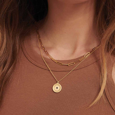 Murkani Love and Enlighten Necklace | Gold