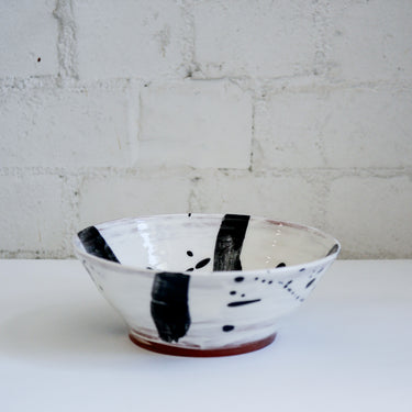 Katherine Smyth Hummus Bowl | Black & White