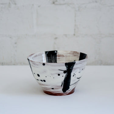 Katherine Smyth Icecream Bowl | Black & White
