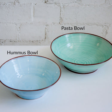 Katherine Smyth Hummus Bowl | Sea Green