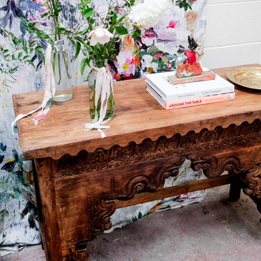 Vintage Indian Console Table | Saffron