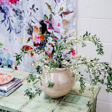 Paper Mache Vase | Apple Blossom