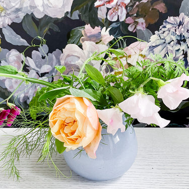 OYOY Living Design Kojo Hurricane Vase | Lavender Blue