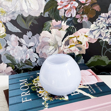 OYOY Living Design Kojo Hurricane Vase | Lavender Blue