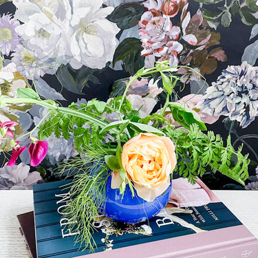 OYOY Living Design Kojo Hurricane Vase | Optic Blue