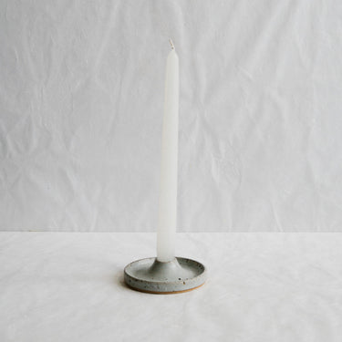 Deborah Sweeney Candle Holder | Mist Blue