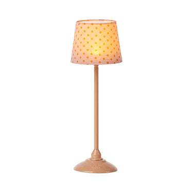 Maileg Miniature Floor Lamp | Powder Polka Dot