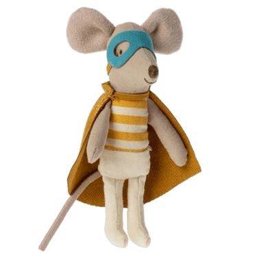 Maileg Matchbox Mouse | Super Hero