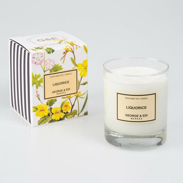 George & Edi Perfumed Candle | Liquorice