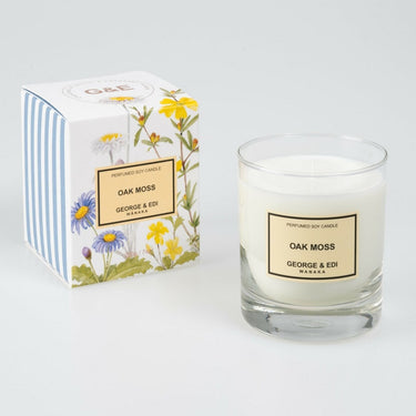 George & Edi Perfumed Candle | Oak Moss