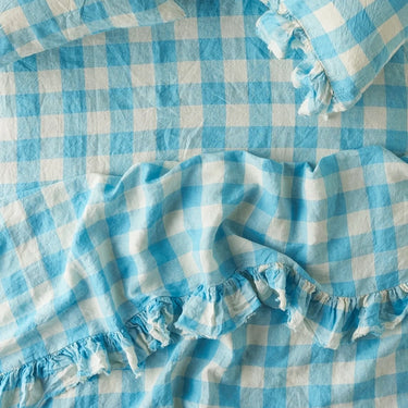 Society Of Wanderers Fitted Sheet | Amalfi Check